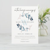 バラ金ゴールド青葉リース悔やみや弔慰メモリアル サンキューカード (スタンド正面)