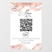 *~*バラ金ゴールド食品ロゴQR ウィンドウサイン (シート)