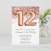 バラ金ゴールド12th誕生日パーティーへの招待 招待状 (スタンド正面)