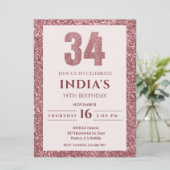 バラ金ゴールド34th birthday party 招待状 (スタンド正面)