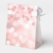 バラ金ゴールド40th誕生日ありがとうフローラ灯 フェイバーボックス (裏面サイド)