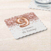 バラ金ゴールド9thバースデーパーティー ペーパーコースター (アングル)