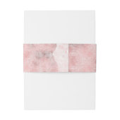 バラ金ゴールド（ばちゃばちゃ）跳ねるの背モダン景 招待状ベリーバンド (裏面例)