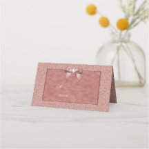 バラ金ゴールド&スタイリッシュグリッター結婚ズ