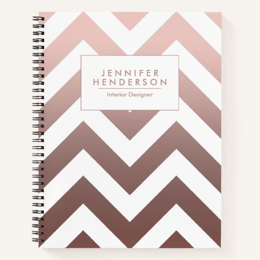 バラ金ゴールド ノートブック (正面)