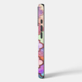 バラ金ゴールド&パステルモロッコクローバー Case-Mate iPhoneケース (裏面 / 左)