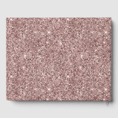 バラ金ゴールド&ブラックグリッター35誕生日 ゲストブック (裏面)