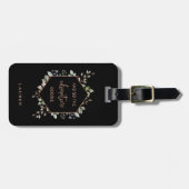 バラ金ゴールド|冒険が始まる引用文 ラゲッジタグ (正面横)