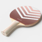 バラ金ゴールド 卓球ラケット (正面アングル)