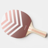 バラ金ゴールド 卓球ラケット (横)