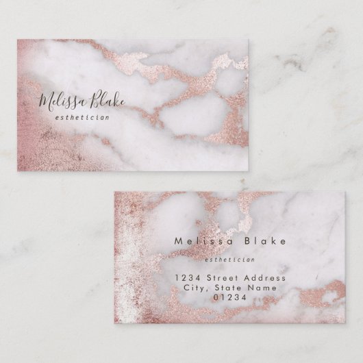 バラ金ゴールド 名刺 (正面/裏面)