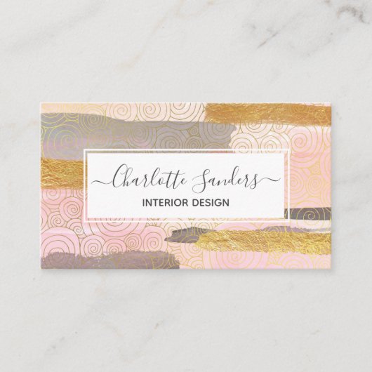 バラ金ゴールド 名刺 (正面)