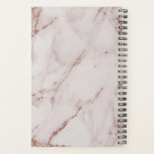 バラ金ゴールド&金ゴールドサロンアポイントメントブック プランナー手帳 (裏面)