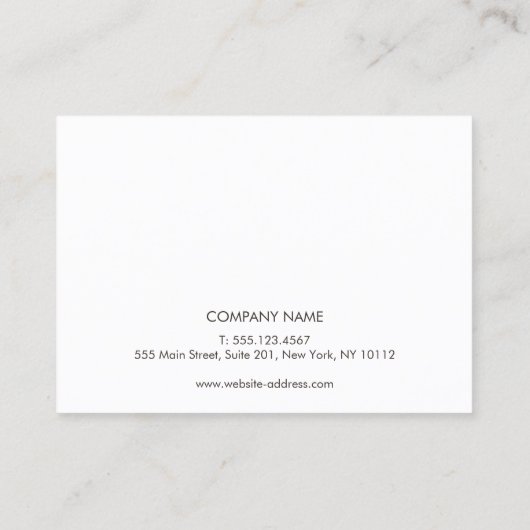 バラ金ゴールドLash Extensionsアフターケアの手順 名刺 (裏面)