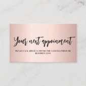 バラ金ゴールドQRコード業務アポイントメントカード 割引カード (正面)