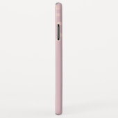 バラ金箔ガーリー紙吹雪モノグラム Case-Mate iPhoneケース (裏面/右)