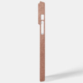 バラ金箔テクスチャフォトモノグラム Case-Mate iPhoneケース (裏面 / 左)