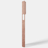 バラ金箔テクスチャフォトモノグラム Case-Mate iPhoneケース (裏面 / 右)