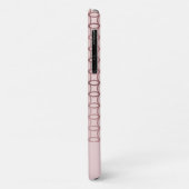 バラ金箔テクスチャ付き幾何学模様 Case-Mate iPhoneケース (裏面/左)