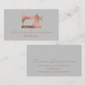 バラ金箔裁縫機械の変更 名刺 (正面/裏面)