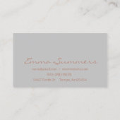 バラ金箔裁縫機械の変更 名刺 (裏面)