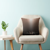 バラ金箔 クッション (椅子)