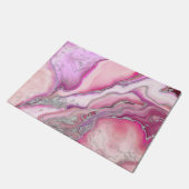 バラ銀液大理石 ドアマット (アングル)