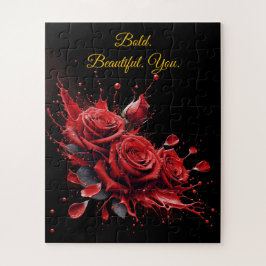 バラ開花-エレガント誕生日 ジグソーパズル