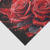 バラ開花-エレガント誕生日 薄葉紙 (詳細)