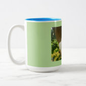 バラ開花 ツートーンマグカップ (左)