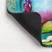 バラ間で眠るサンベリ葉ナ マウスパッド (コーナー)