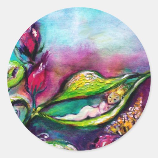 バラ間で眠るサンベリ葉ナ ラウンドシール (正面)