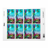 バラ間で眠るサンベリ葉ナ ラベル (フルシート)