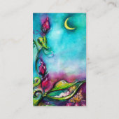 バラ間で眠るサンベリ葉ナ 名刺 (裏面)