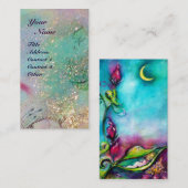 バラ間で眠るサンベリ葉ナ 名刺 (正面/裏面)