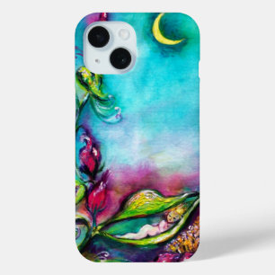 バラ間で眠るサンベリ葉ナ iPhone 15ケース