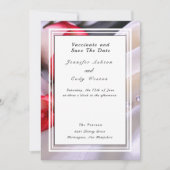 バラ離れの後で予防注射結婚検査を行う セーブザデート (正面)