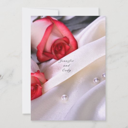 バラ離れの後で予防注射結婚検査を行う セーブザデート (裏面)