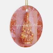 バラ青銅のKwanのイン セラミックオーナメント (右)