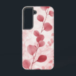 バラ静脈ミストフォンケース SAMSUNG GALAXY S22ケース<br><div class="desc">優美な葉のような型枠は、繊細な赤面のトーンで上に流れる。このデザインは柔らかいが自然芸術的美しいを表している。</div>