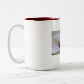 バラ鮮やか開花 ツートーンマグカップ (左)