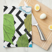 バラ13 キッチンタオル (四つ折り)