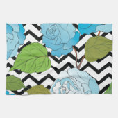 バラ13 キッチンタオル (横)