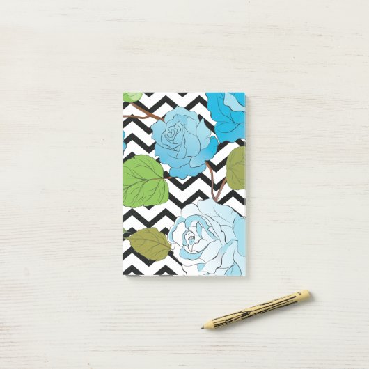 バラ13 ポストイット (デスク上)