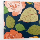 バラ15 三つ折りクリスマスカード (内部最初)