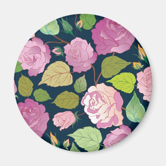 バラ16 マグネット (正面)