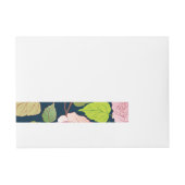 バラ16 ラップアラウンド宛名ラベル (正面)