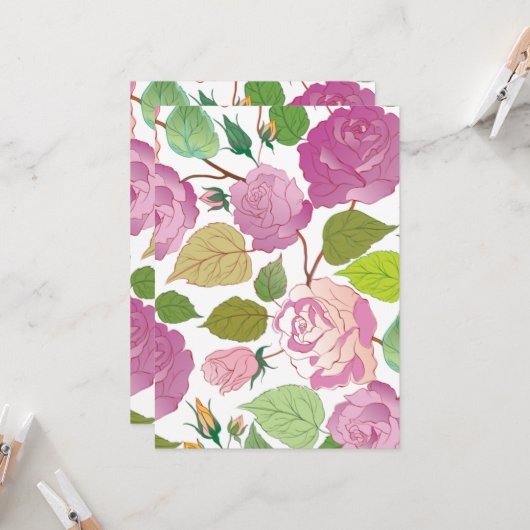 バラ17 カード (正面/裏面インサイチュ)