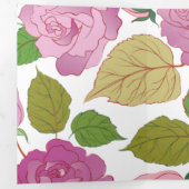 バラ17 三つ折りクリスマスカード (内部最初)