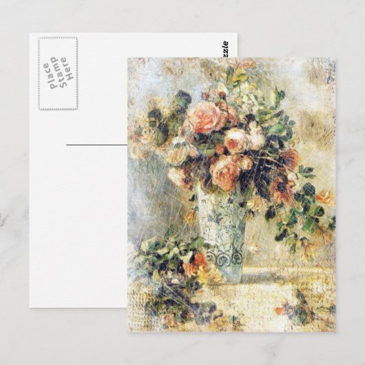 バラ1881 ポストカード (正面/裏面)